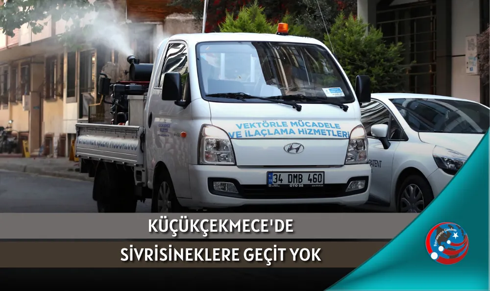KÜÇÜKÇEKMECE'DE SİVRİSİNEKLERE GEÇİT YOK