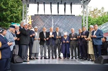 KOCATEPE CAMİ KÜLLİYESİ TEMELİ ATILDI