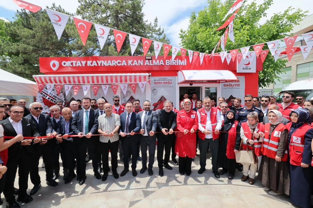 MALATYA KAN ALMA BİRİMİ’NE OKTAY KAYNARCA’NIN ADI VERİLDİ