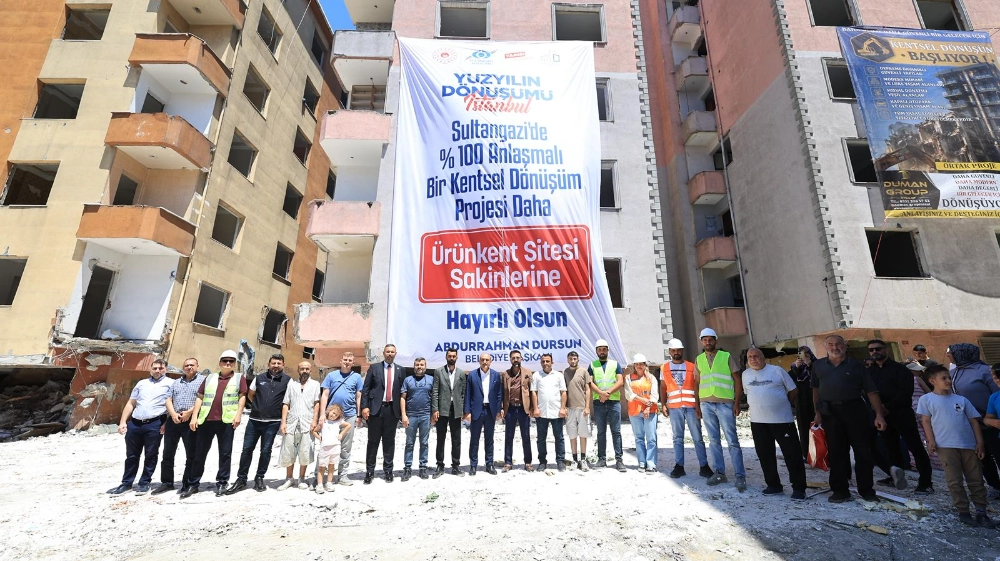 SULTANGAZİ’DE KENTSEL DÖNÜŞÜME DEVAM