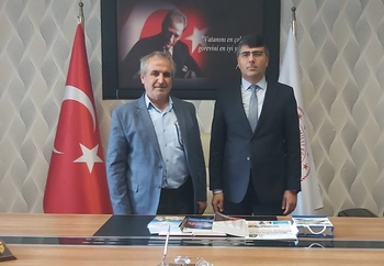 MİLLİ EĞİTİMDE YENİ MÜDÜRE HAYIRLI OLSUN ZİYARETİ